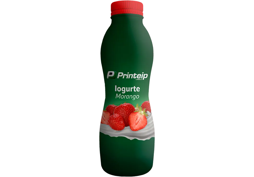 Garrafa de iogurte — sleeve