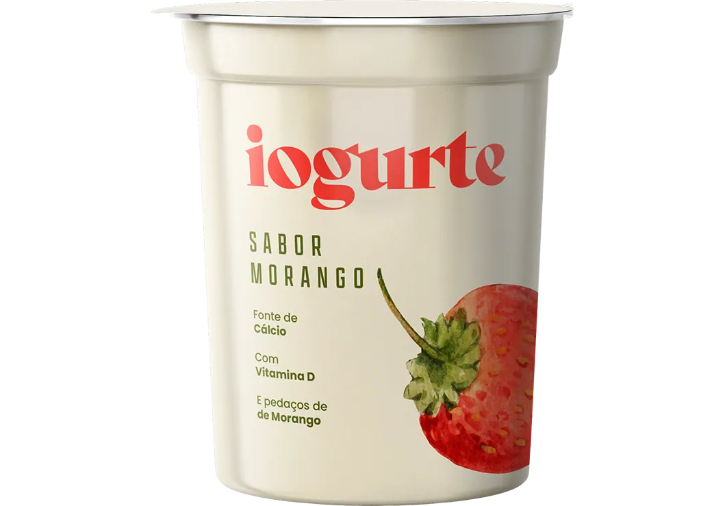 Pote de iogurte — sleeve